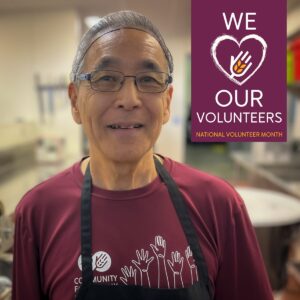 National Volunteer Month photo of Calvin