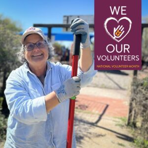 National Volunteer Month photo of Laurie