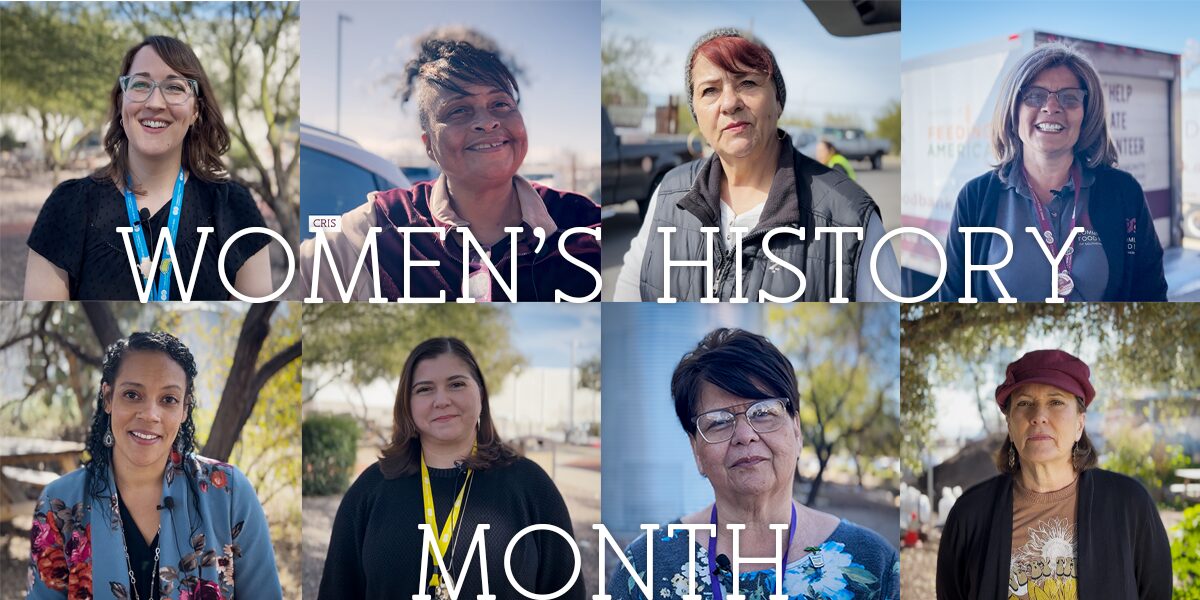 Women's history month collage as featured image for blog post